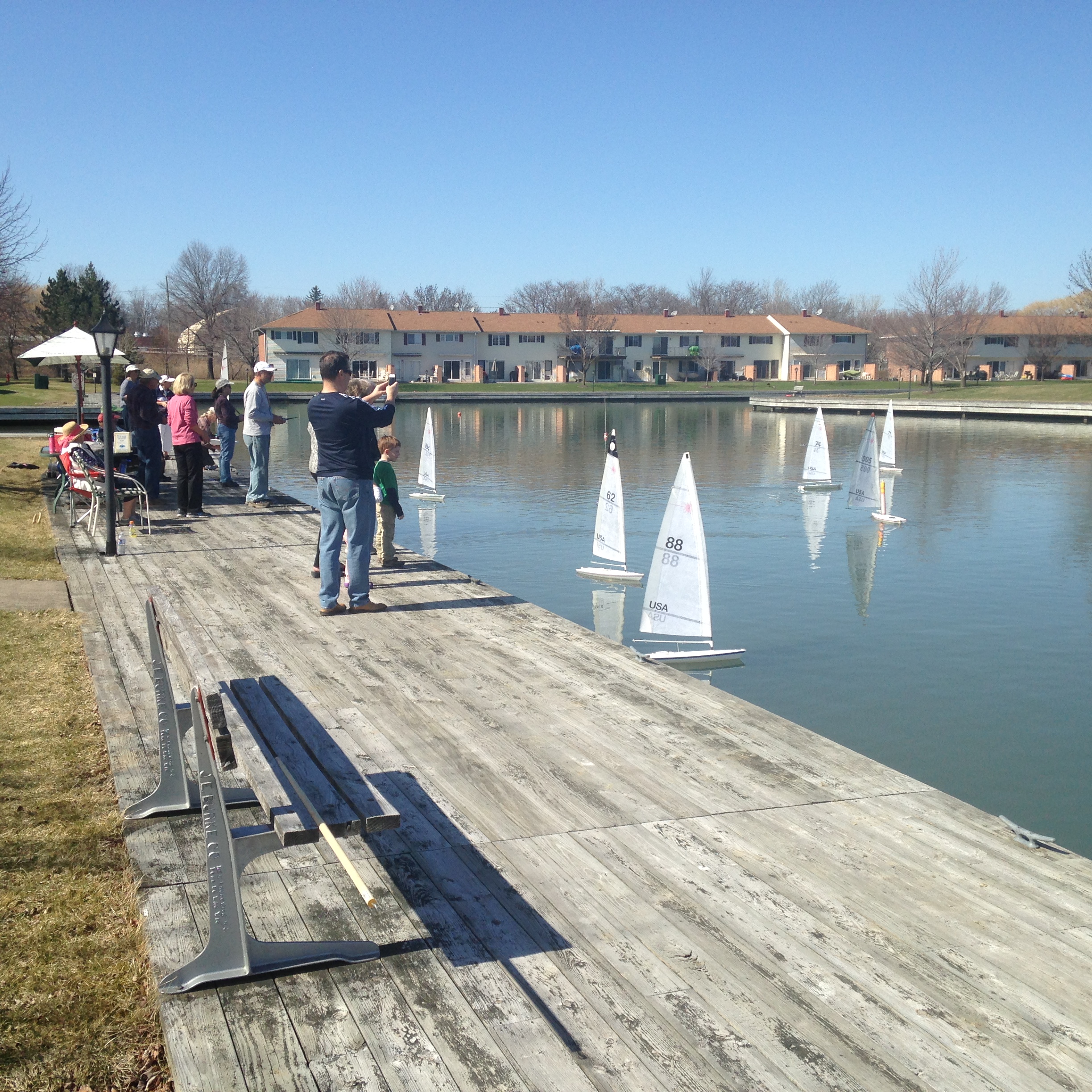 Spring Series Starts with Six Races | Canandaigua Lake RC Laser Sailing
